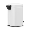 Kanta s pedalom NEWICON, 5 l, bijela, Brabantia