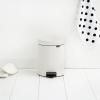 Kanta s pedalom NEWICON, 5 l, bijela, Brabantia