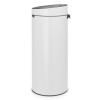 Kanta za otpatke na dodir TOUCH BIN NEW, 30 l, bijela, Brabantia