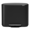 Kanta s pedalom BO 11 + 23 l, mat crna, Brabantia