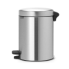 Kanta s pedalom NEWICON, 5 l, mat čelik, Brabantia