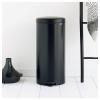 Kanta s pedalom NEWICON, 30 l, mat crna, Brabantia
