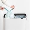 Kanta za otpatke na dodir BO HI, 2 x 30 l, bijela, Brabantia