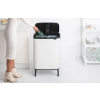 Kanta za otpatke na dodir BO HI, 2 x 30 l, bijela, Brabantia