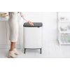 Kanta za otpatke na dodir BO HI, 2 x 30 l, bijela, Brabantia