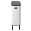 Kanta za otpatke na dodir BO HI, 2 x 30 l, bijela, Brabantia