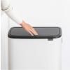 Kanta za otpatke na dodir BO HI, 2 x 30 l, bijela, Brabantia