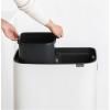 Kanta za otpatke na dodir BO HI, 2 x 30 l, bijela, Brabantia