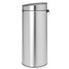 Kanta za otpatke na dodir TOUCH BIN NEW, 30 l, mat čelik, Brabantia
