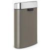 Kanta za otpatke na dodir TOUCH BIN NEW 40 l, platinasta / srebrna, Brabantia