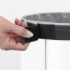 Korpa za rublje, 35 l, s plastičnim poklopcem, bijela, Brabantia