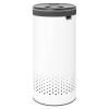 Korpa za rublje, 35 l, s plastičnim poklopcem, bijela, Brabantia