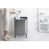 Kanta za otpatke na dodir BO, 2 x 30 l, mat čelik, Brabantia