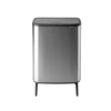 Kanta za otpatke na dodir BO, 2 x 30 l, mat čelik, Brabantia