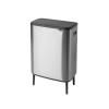Kanta za otpatke na dodir BO, 2 x 30 l, mat čelik, Brabantia