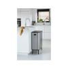 Kanta za otpatke na dodir BO, 2 x 30 l, mat čelik, Brabantia