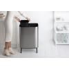 Kanta za otpatke na dodir BO, 2 x 30 l, mat čelik, Brabantia