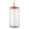 Posuda za hranu za pse LULAJAR, 1,5 l, crvena, staklo, Alessi