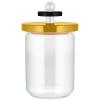 Kuhinjska posuda za pohranu 100 COLLECTION, 1 l, žuta, staklo, Alessi