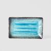 Tanjur za suši SKY BLUE, 21,5 x 13 cm, MIJ