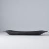 Oval za posluživanje MATT BLACK, 33 x 19 cm, MIJ