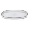 Oval za posluživanje CARACTERE, 35 cm, bijela, REVOL