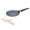 Tava za palačinke crepe DIAMOND LITE, 26 cm, za indukciju, uklonjiva ručka, titan, WOLL