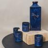 Sake set DRAGONFLY, 5 kom, plava, MIJ