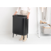 Korpa za rublje BO, 2 x 45 l, crna, Brabantia
