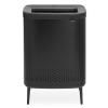 Korpa za rublje BO, 2 x 45 l, crna, Brabantia