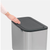 Kanta za otpatke na dodir BO 3 x 11 l, čelik mat, Brabantia