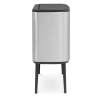 Kanta za otpatke na dodir BO 3 x 11 l, čelik mat, Brabantia