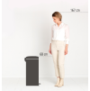 Kanta s pedalom NEWICON, 30 l, mat čelik, Brabantia