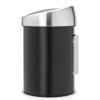 Kanta za otpatke na dodir TOUCH BIN, 3 l, crna, Brabantia