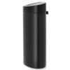 Kanta za otpatke na dodir TOUCH BIN NEW, 40 l, mat crna, Brabantia