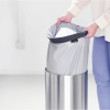 Rezervna vreća za rublje za BO košaru za rublje, 30-35 l, siva, Brabantia