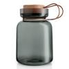 Kuhinjska posuda za pohranu od dimljenog stakla Silhouette 1,5 l Eva Trio
