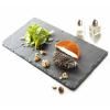 Tanjur za tapas BASALT, 30 x 16 cm, efekt škriljevca, keramika, REVOL