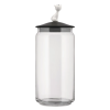 Posuda za hranu za mačke MIOJAR, 1,5 l, crna, staklo, Alessi