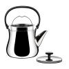 Čajnik s infuzorom za čaj CHA, 900 ml, nehrđajući čelik, Alessi