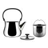 Čajnik s infuzorom za čaj CHA, 900 ml, nehrđajući čelik, Alessi