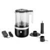 Električna sjeckalica 5KFCB519, bežična, mat crna, KitchenAid