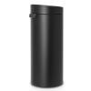 Kanta za otpatke na dodir TOUCH KANT NOVO, 30 l, mineralno crna, Brabantia