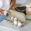 Posuda za jaja EGGS TO GO, 28 cm, za 10 jaja, pustinjsko sunce, Koziol