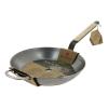 Tava za prženje MINERAL B, 32 cm, drvena ručka, de Buyer