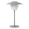 Mobilna LED lampa ANI LAMP, svijetlo siva, Blomus