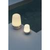 Prenosiva stolna lampa SPIRIT J, LED, siva, Blomus