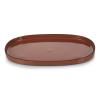 Oval za posluživanje CARACTERE, 35 cm, cimet, REVOL