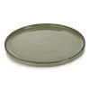 Oval za posluživanje CARACTERE, 30 cm, okrugli, kaki, REVOL