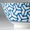 Zdjela za posluživanje INDIGO IKAT HERRINGBONE, 13 cm, 350 ml, MIJ